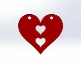 Heart keychain-3