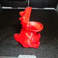 Chubby Dinosaur T-Rex Dino Pencil Holder-0