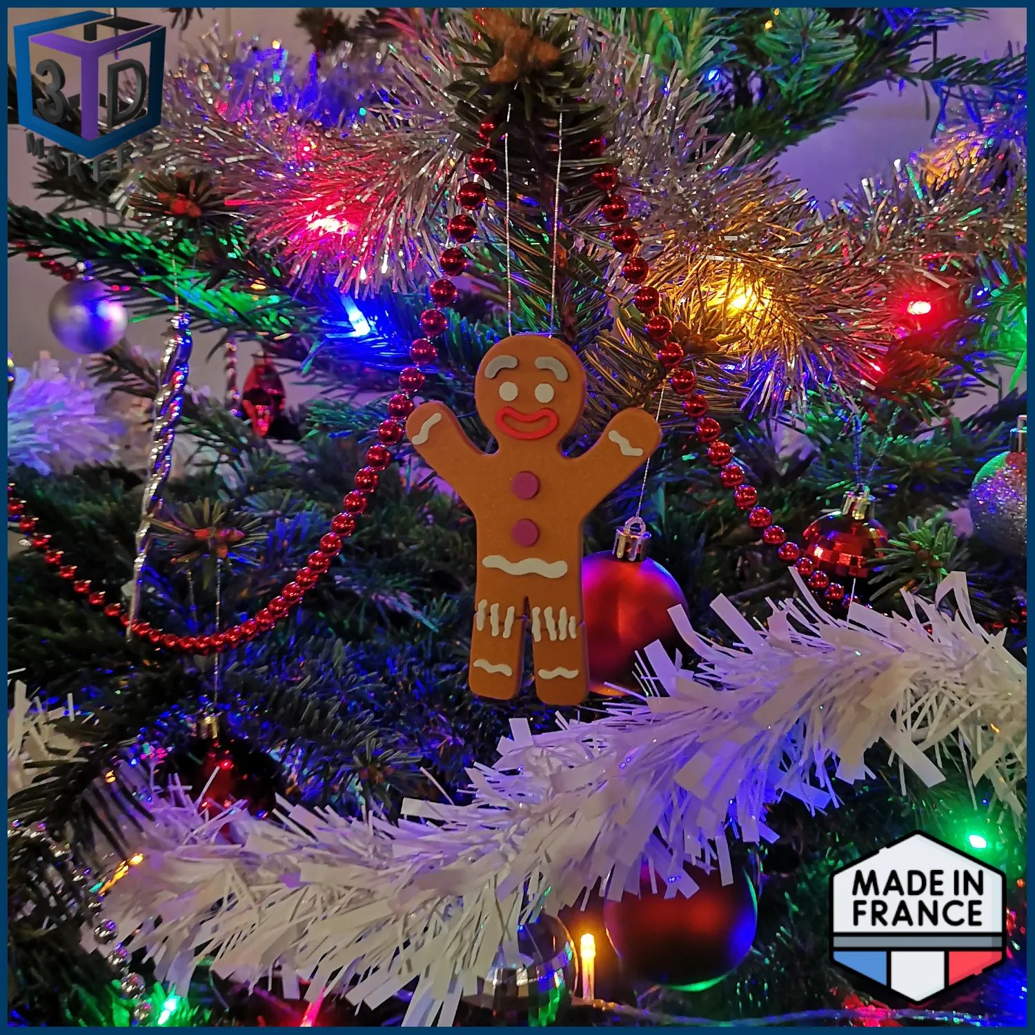 Repaired Gingy Christmas Ornament from Shrek