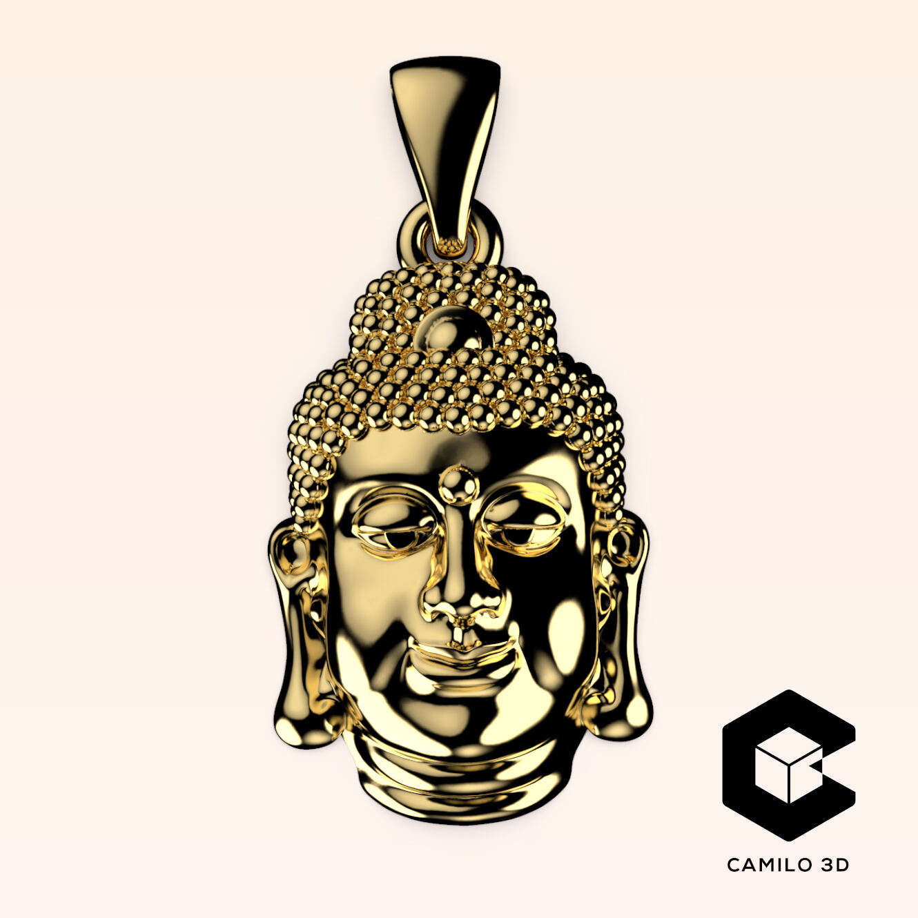 Buddha Pendant | 3D models download | Creality Cloud