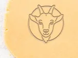 Goat Cookie Cutter, Biscuit Cutter-0