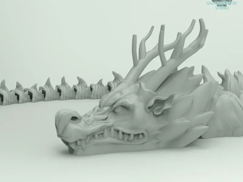 Drago orientale Majestic - Flessibile articolato