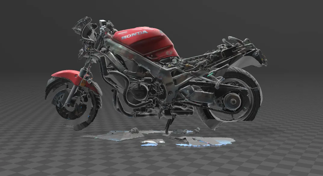 Honda VFR750F 1992 - 3D Scan