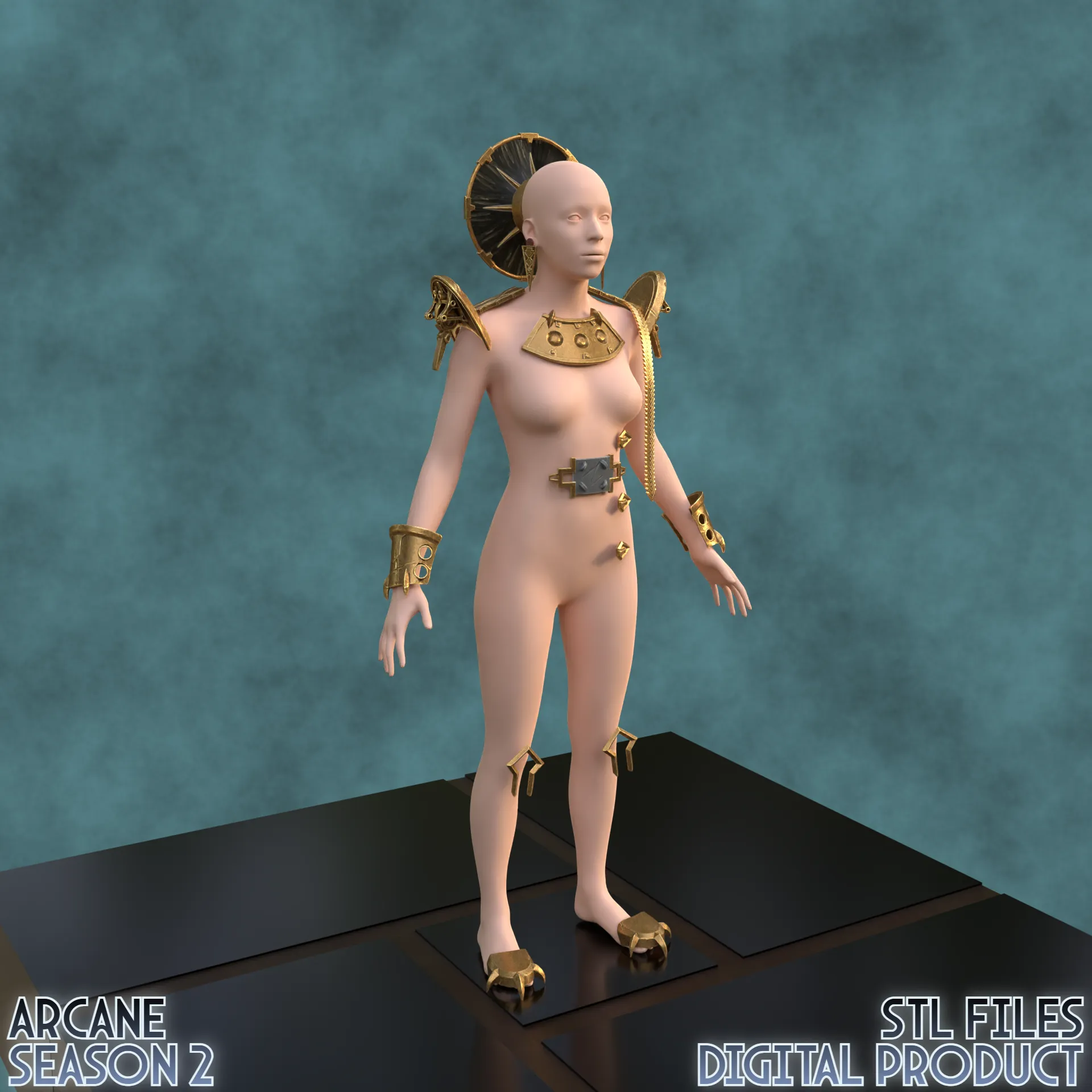 Ambessa Medarda Accessories Cosplay Set Arcane