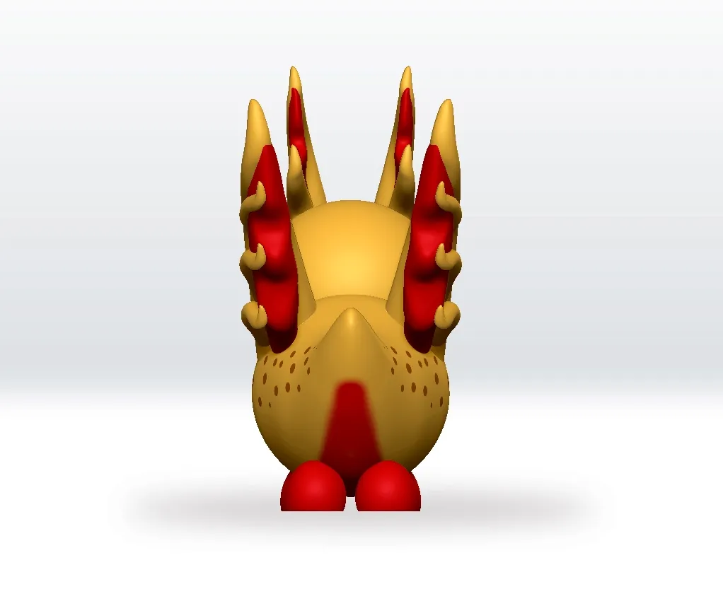 Sunglider Roblox Adopt Me Pet STL file 3D Model,3mf file