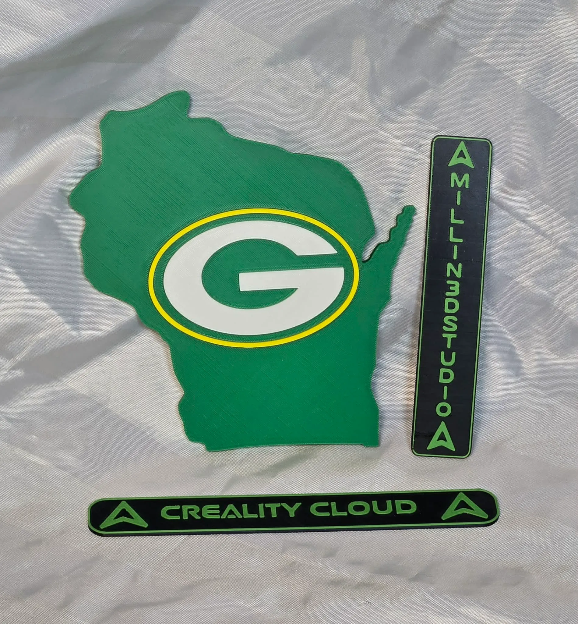 Green Bay Packer Wisconsin sign No CFS Required Wall mount-0