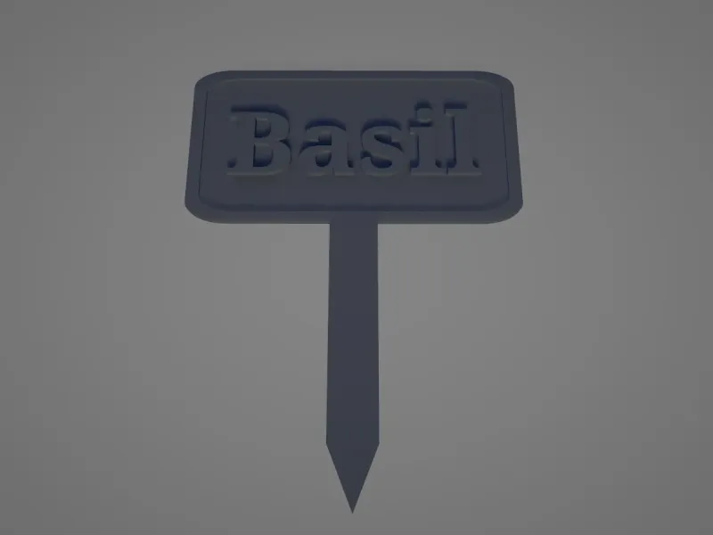 Herb signs labels
