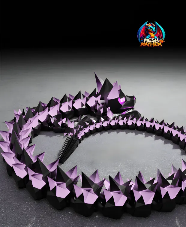 Thorn Articulated Dragon by Mesh Mayhem