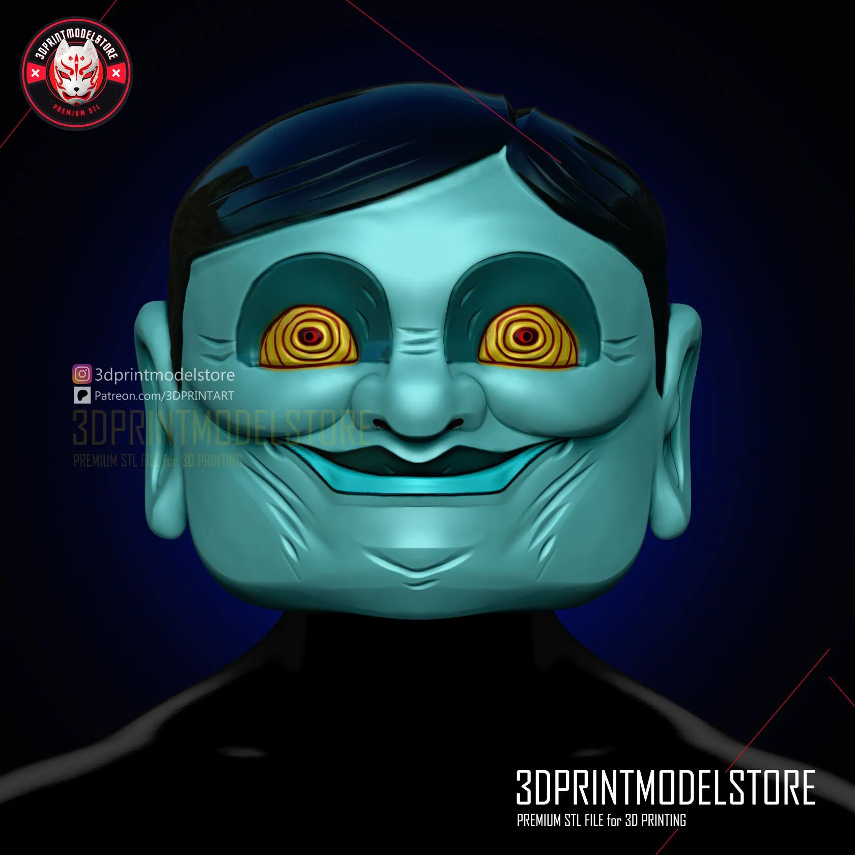 Dandadan Alien Serpo Mask - Dan Da Dan Okarun Cosplay