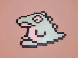 Dinosaur monsters from Bomberman Quest, 2 filament changes