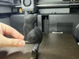 Minimalist Cat Wall Hook| Modern 3D Printed Holder-1