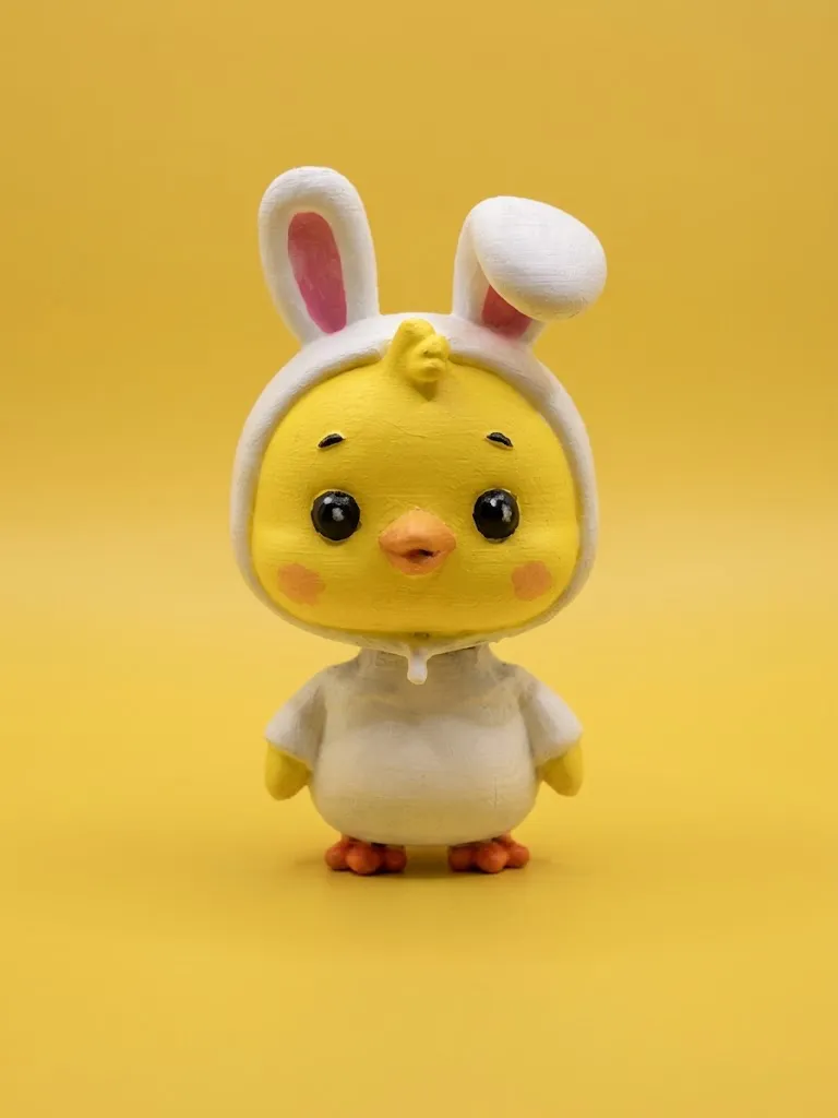 Cute "Clicky-Clack" Egg Bunny Army-1