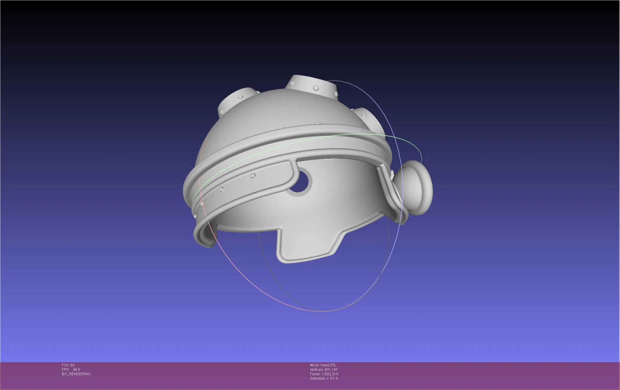 Ultrakill Gutterman Helmet