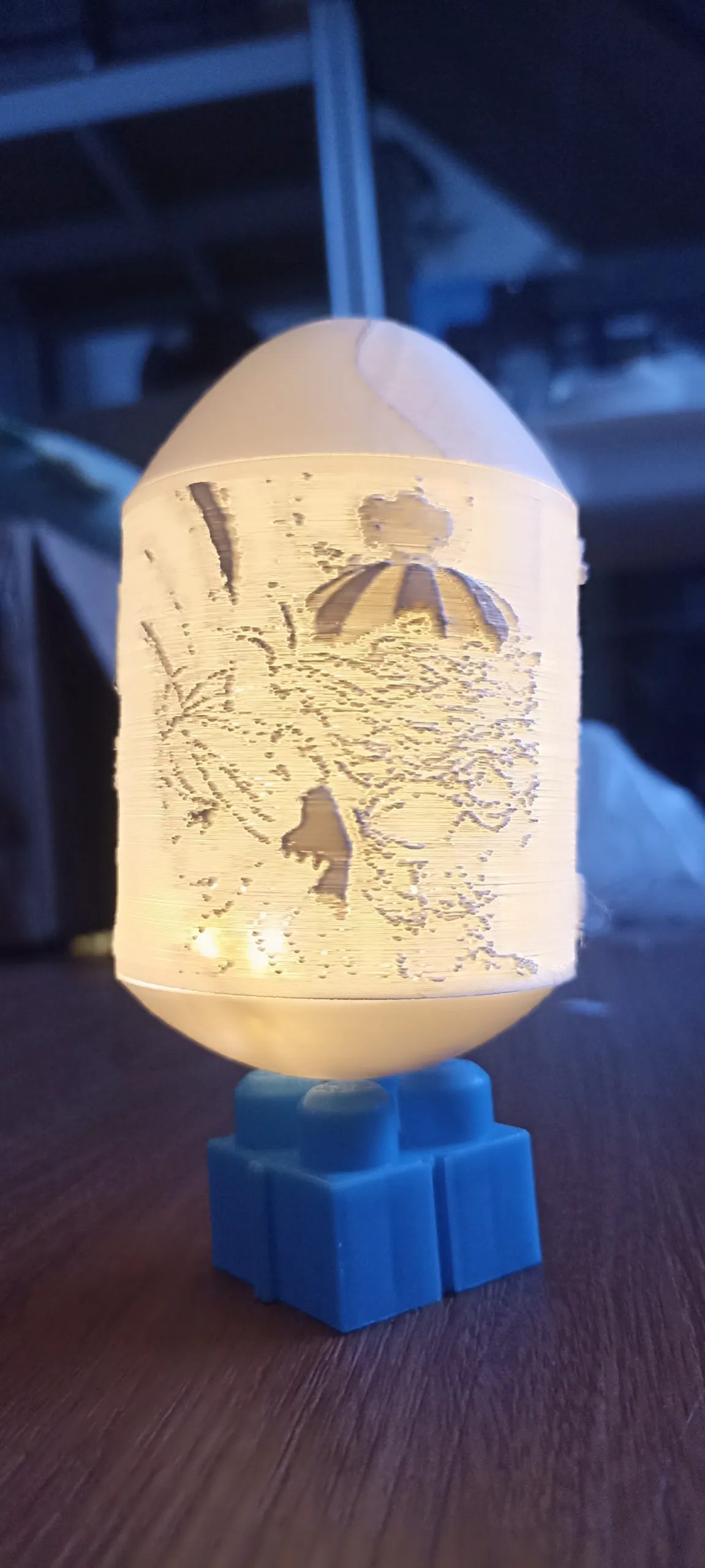 Easter Egg - One Piece Bunny (Carrot) Lithophane-2