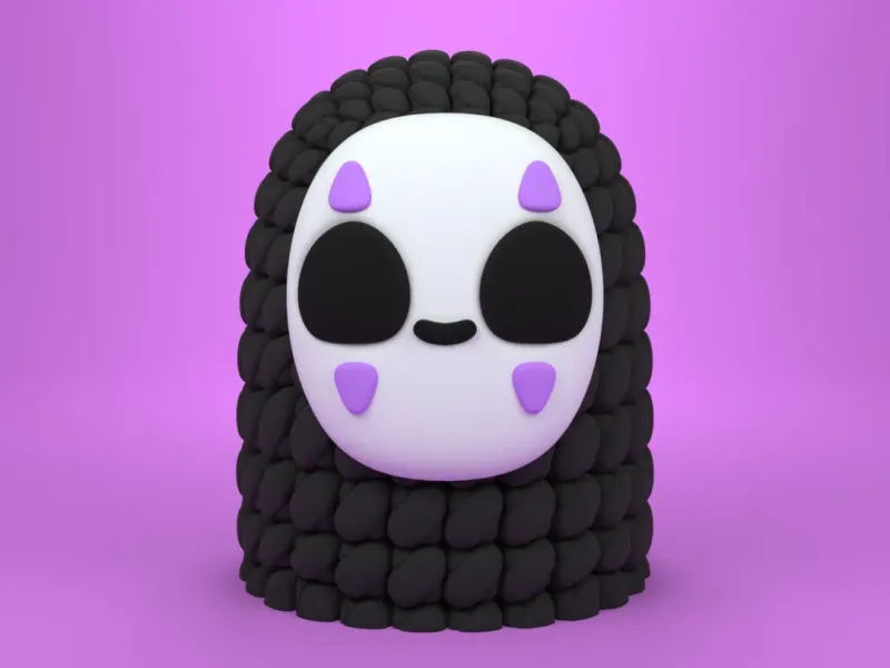 knitted No-Face | Spirited away