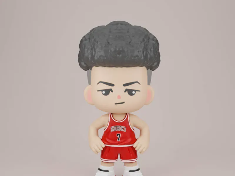 CHIBIT 087 : Rukawa (Slamdunk)