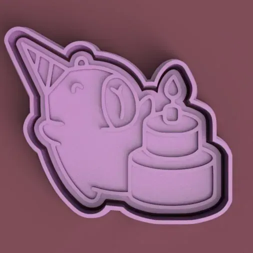 Cortante + Estampa de Carpincho / Capybara Cutter + Stamp