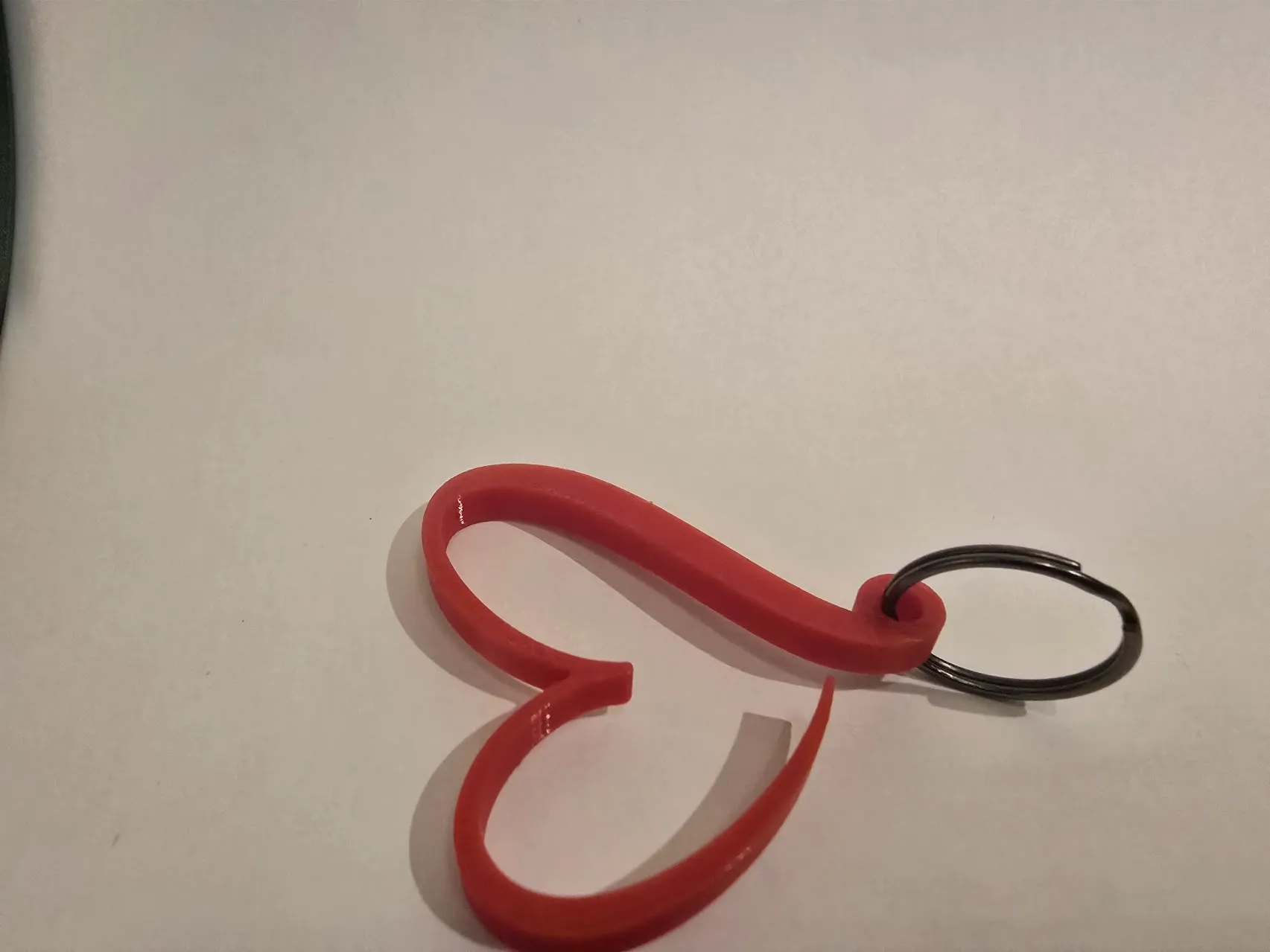 Heart keychain