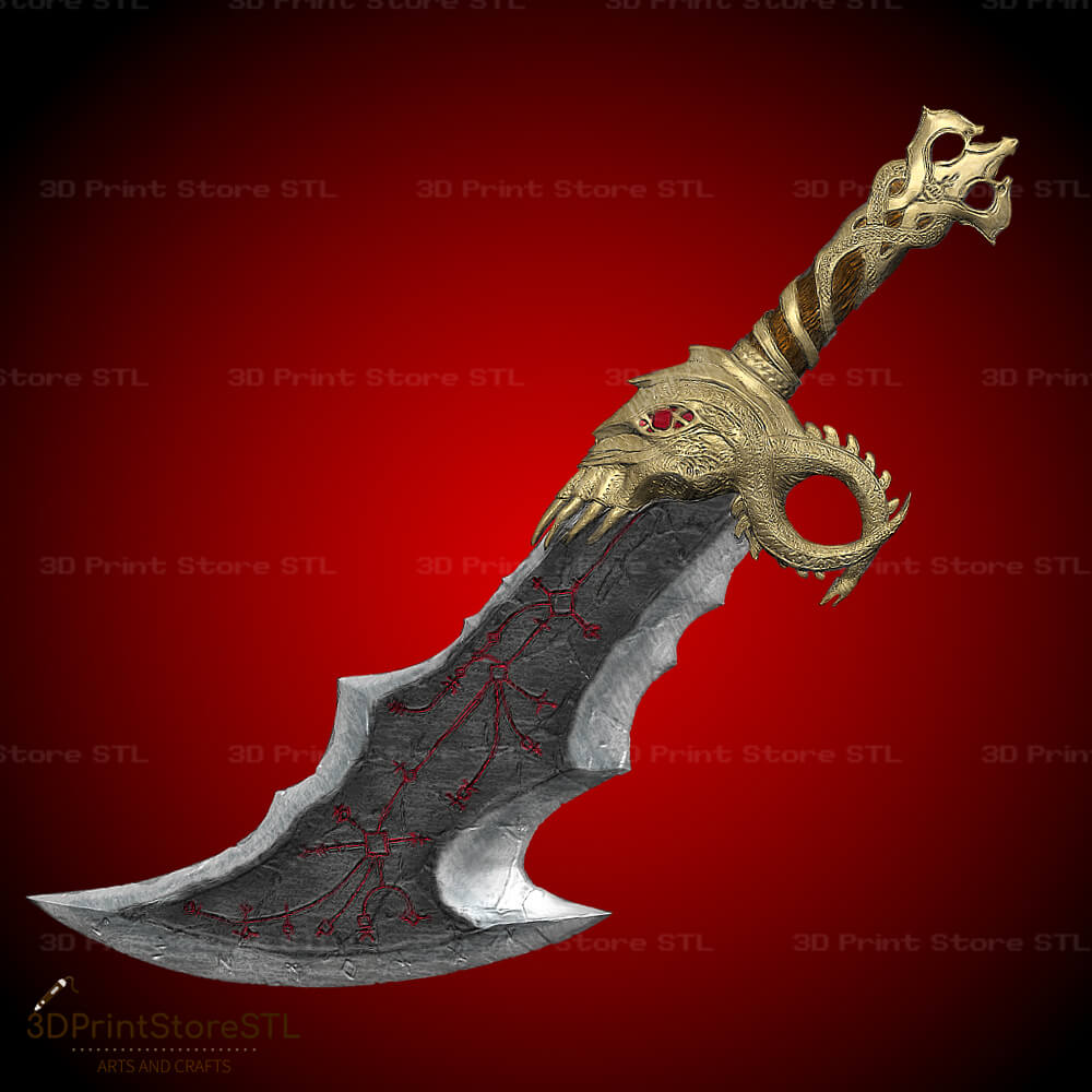 Blades of Chaos From God of War Cosplay 3D modeller indir
