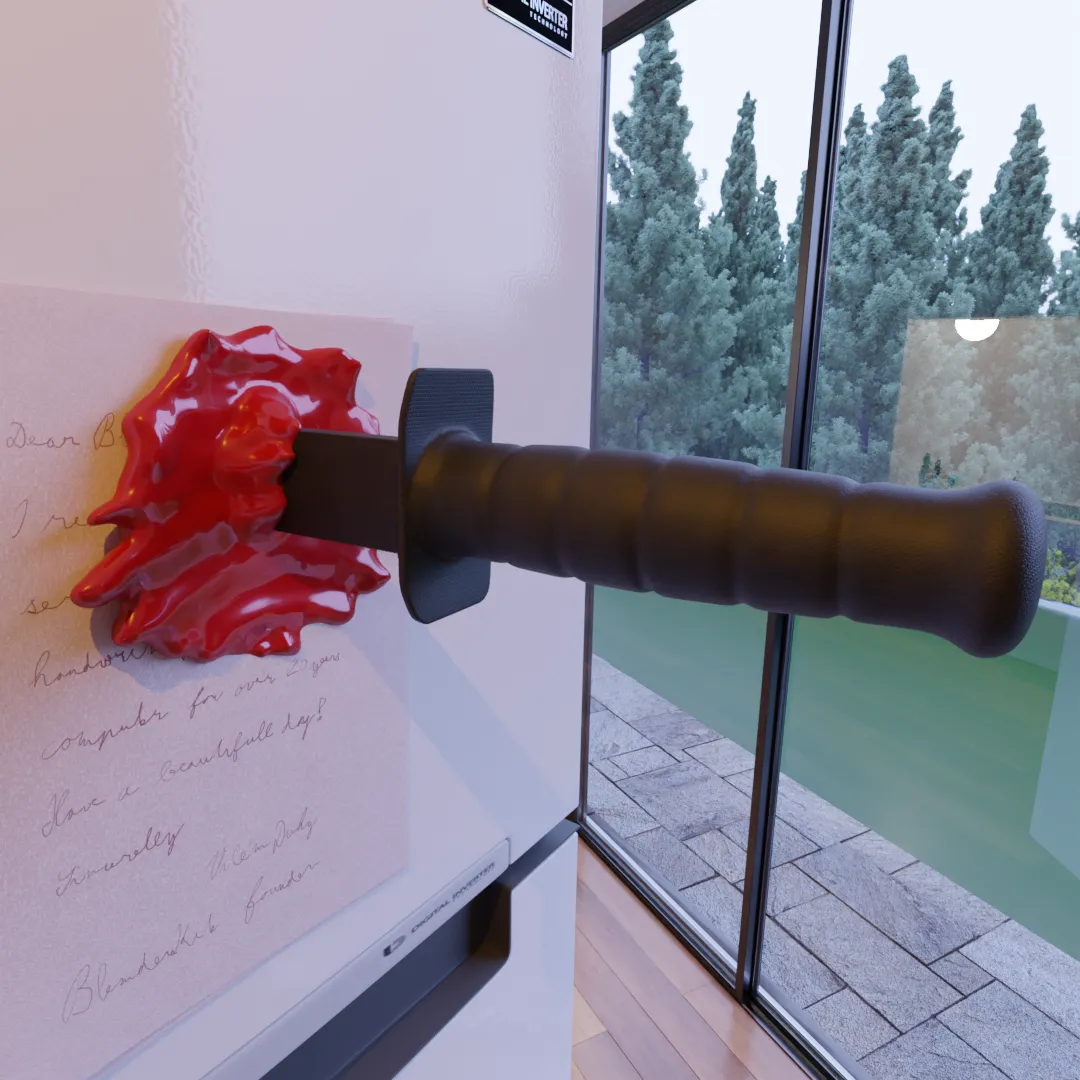 Bloody Blade Magnet