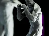 3d model with human musculature x 5 poses for study, anatomy-2