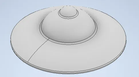 Flying saucer for your car antenna