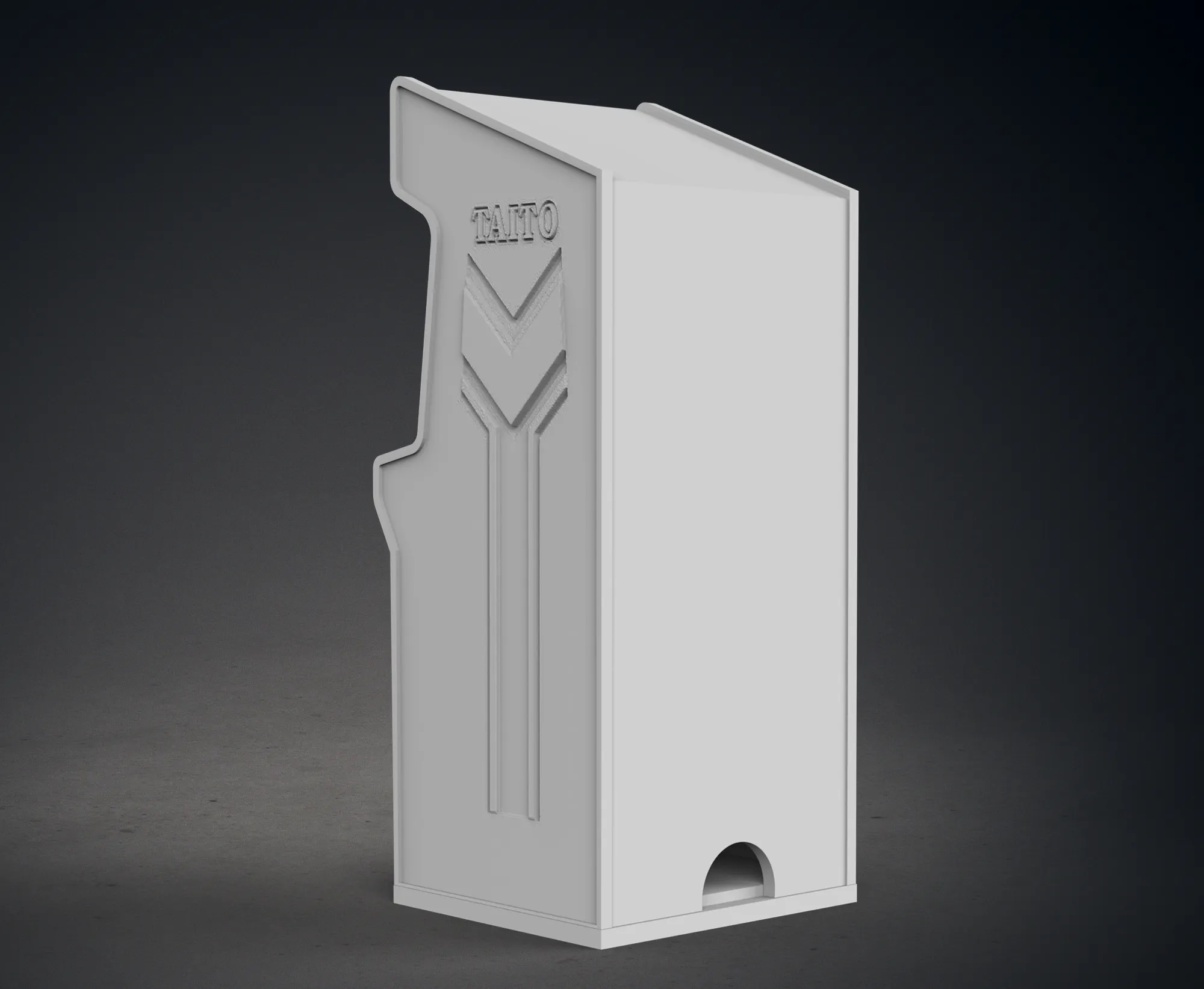 Double Dragon Arcade Cabinet with Lithophane