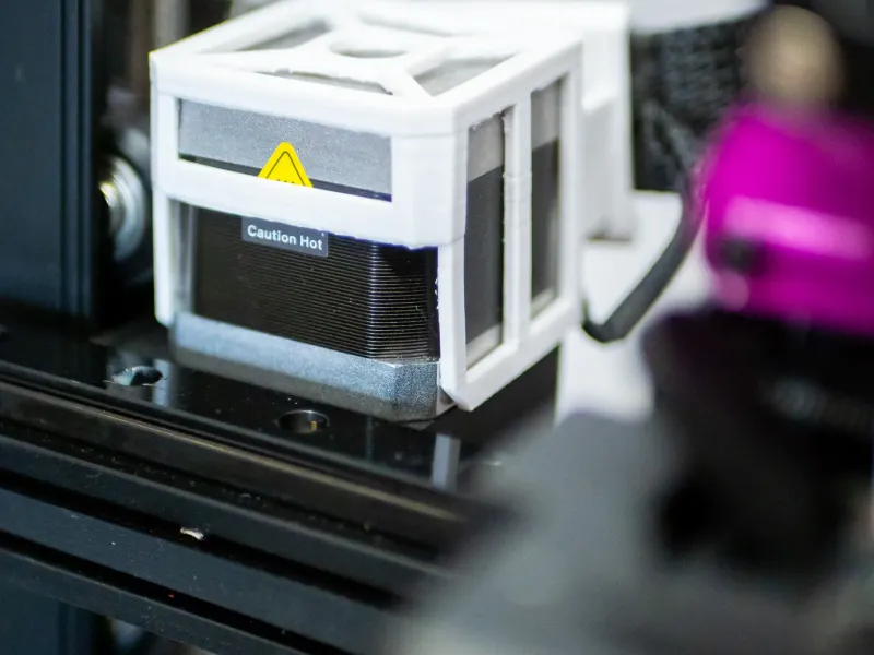X-Axis Motor Cover & Cable Holder for Ender 3 V3 KE