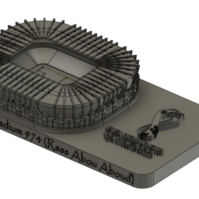 Stadium 974 (Rass Abou Aboud) - World Cup Qatar 2022 3d model