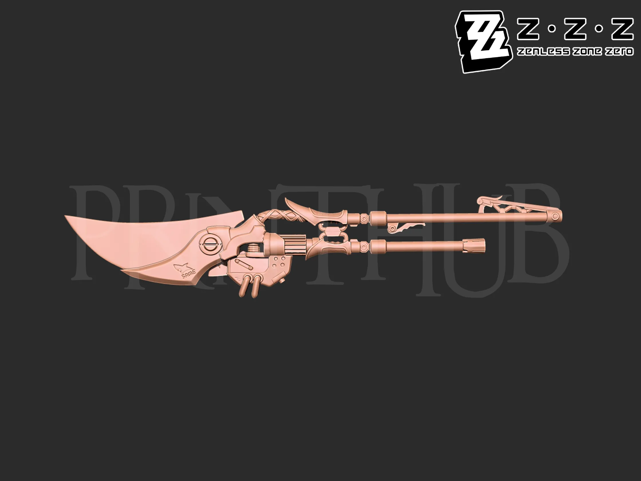 Ellen Joe's shark blade from Zenless Zone Zero