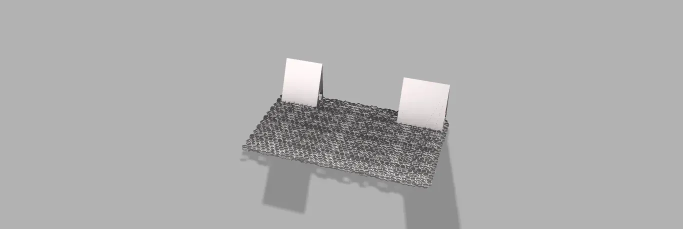 Honeycomb Wall Stand