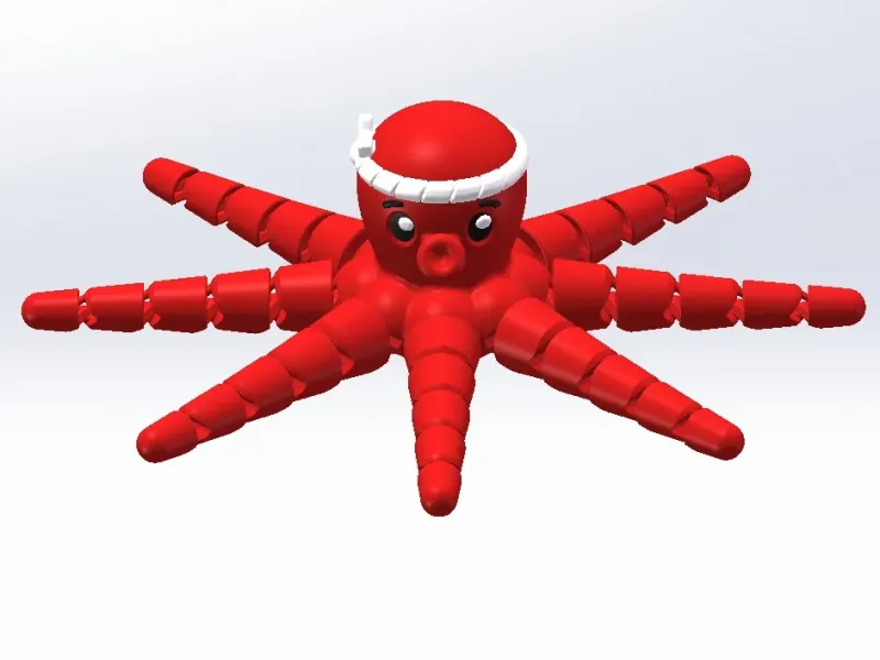 Flexy Japanese Octopus