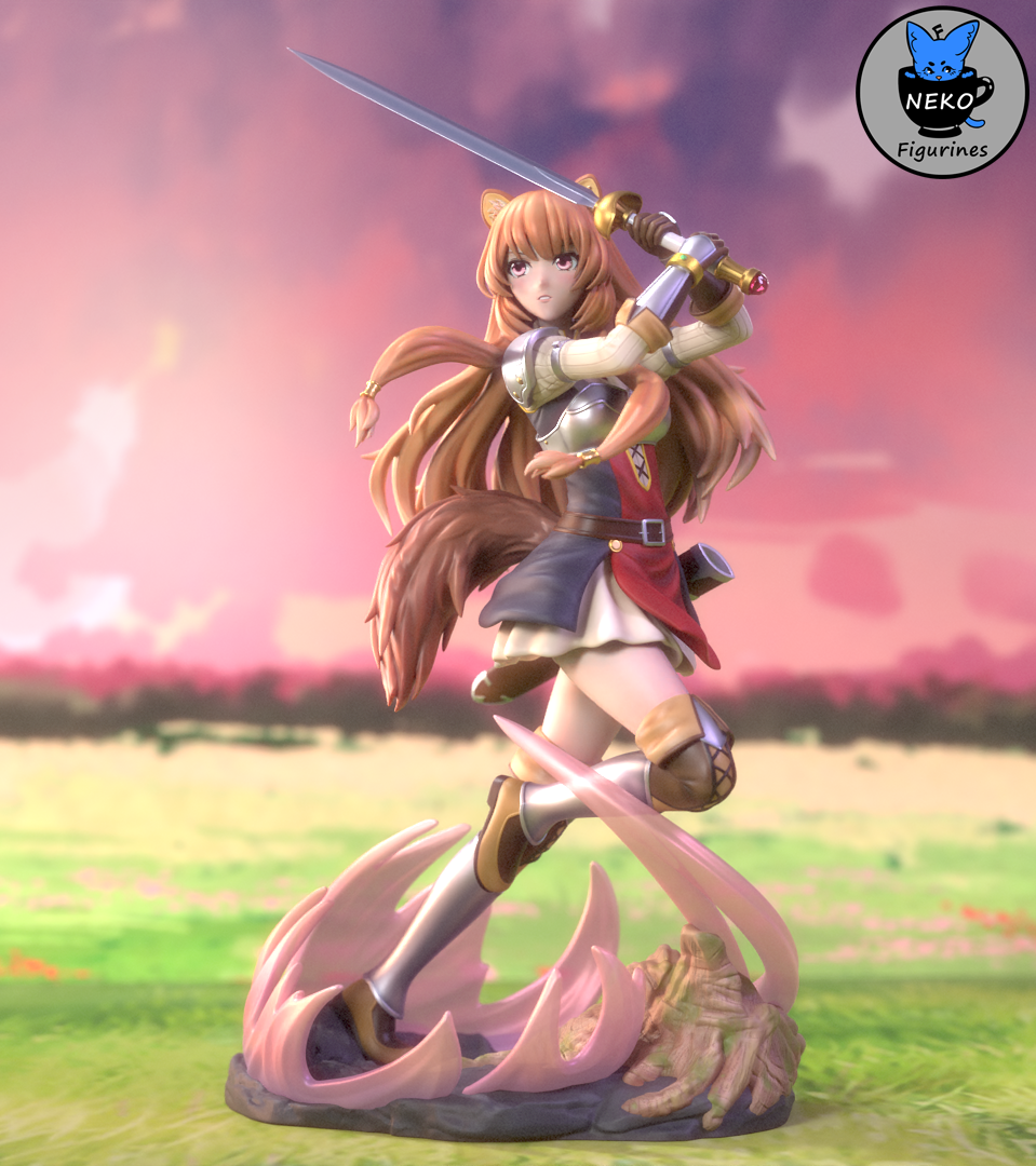 Raphtalia - Shield Hero Anime Figurine for 3D Printing | 3D модели скачать  | Creality Cloud