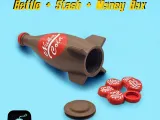 NUKA COLA ŞİŞESİ + ZULA + PARA KUTUSU / 3MF DAHİL-0