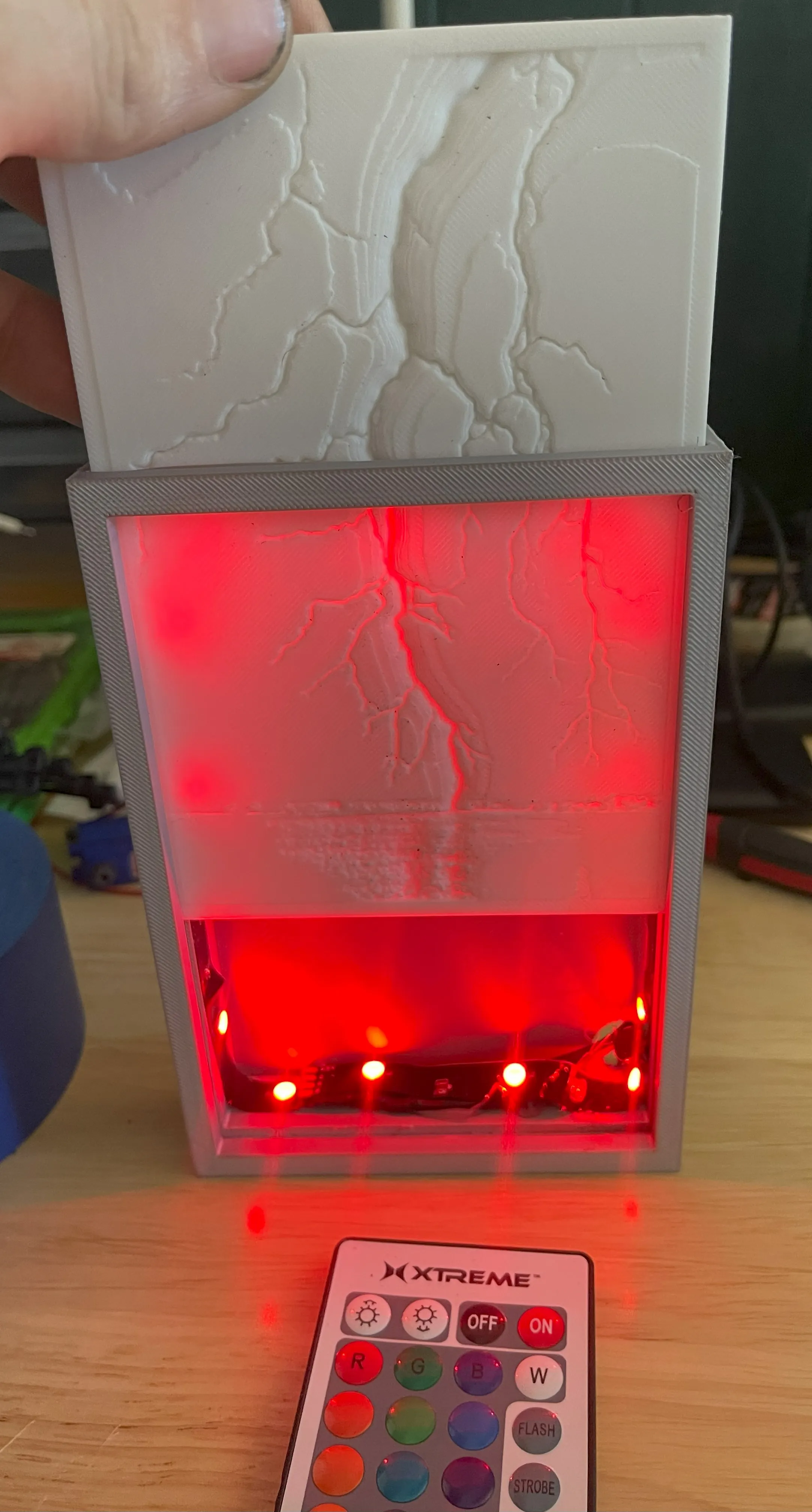 lithophan-Leuchtkasten