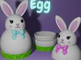 Adorable Bunny Easter Egg-0