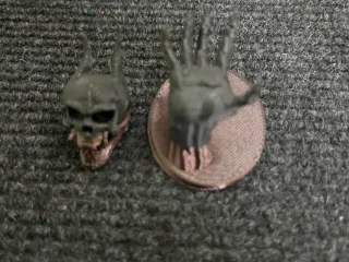 Devil Animal Scull & Hand