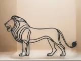 Lion Line Art-2
