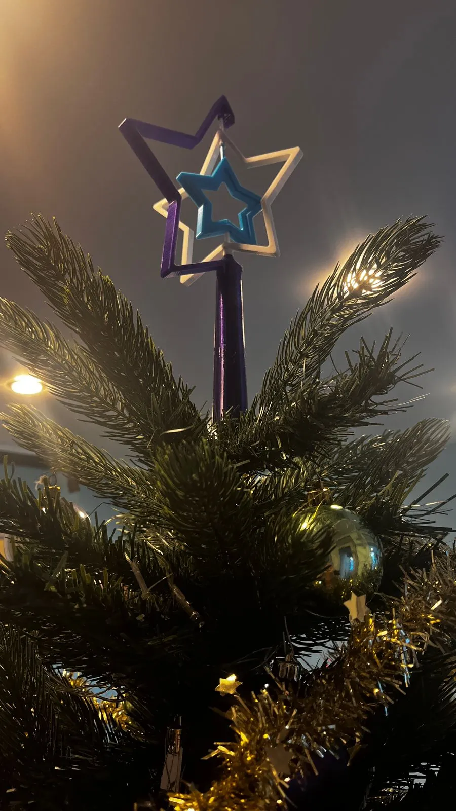 Chrismas tree star