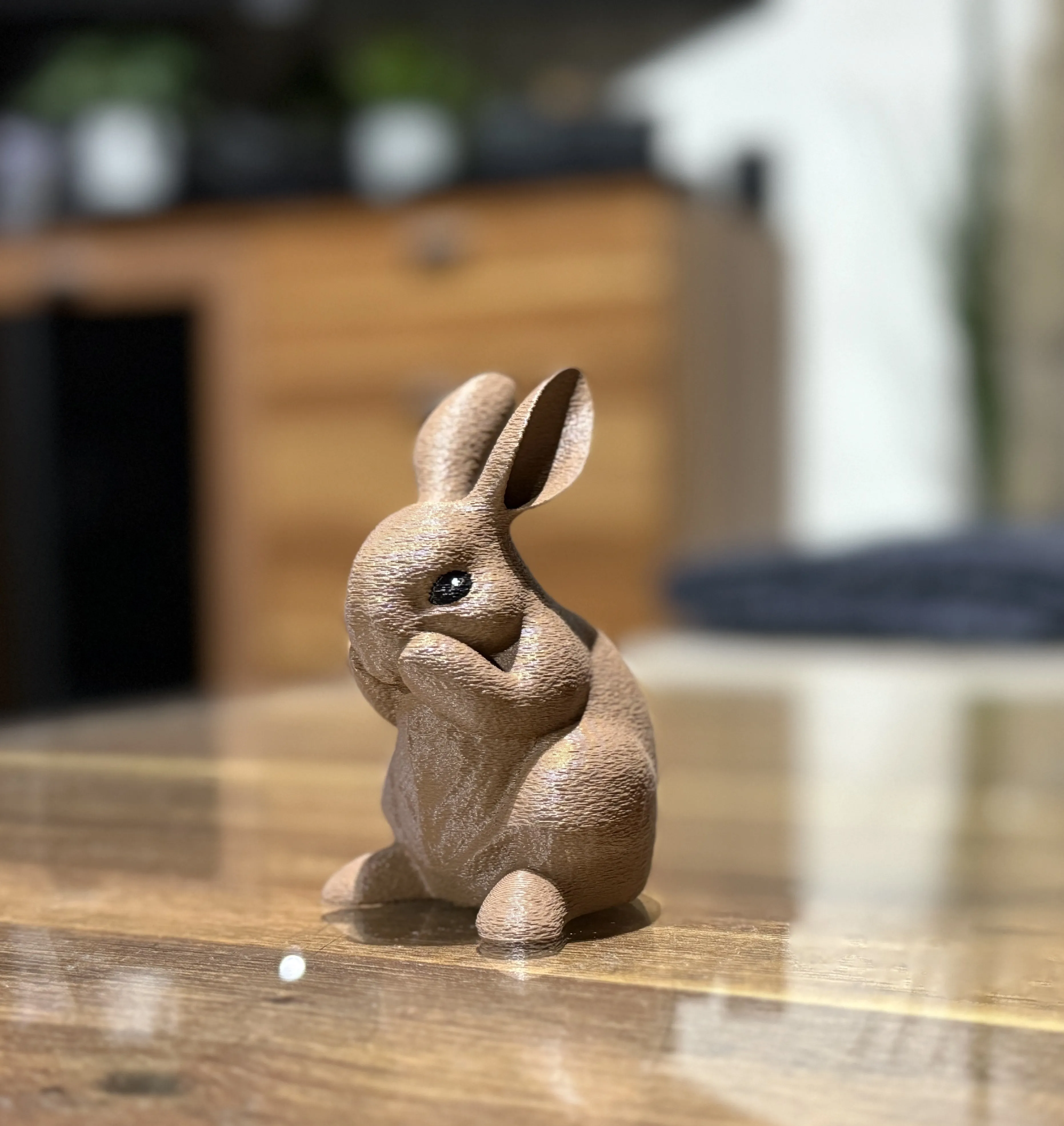 CUTE BUNNY WITH REALISTIC STRUCTURE / EASTER DECOR