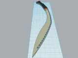 18 Inch Vintage Hanshee (1940s) Khukuri-2