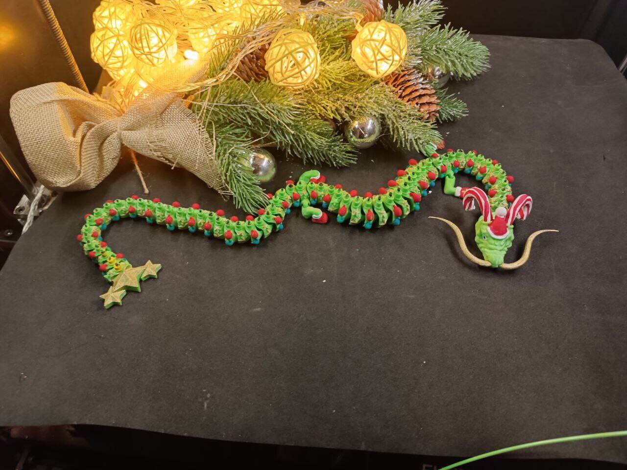 FLEXI PRINT-IN-PLACE CHRISTMAS DRAGONS