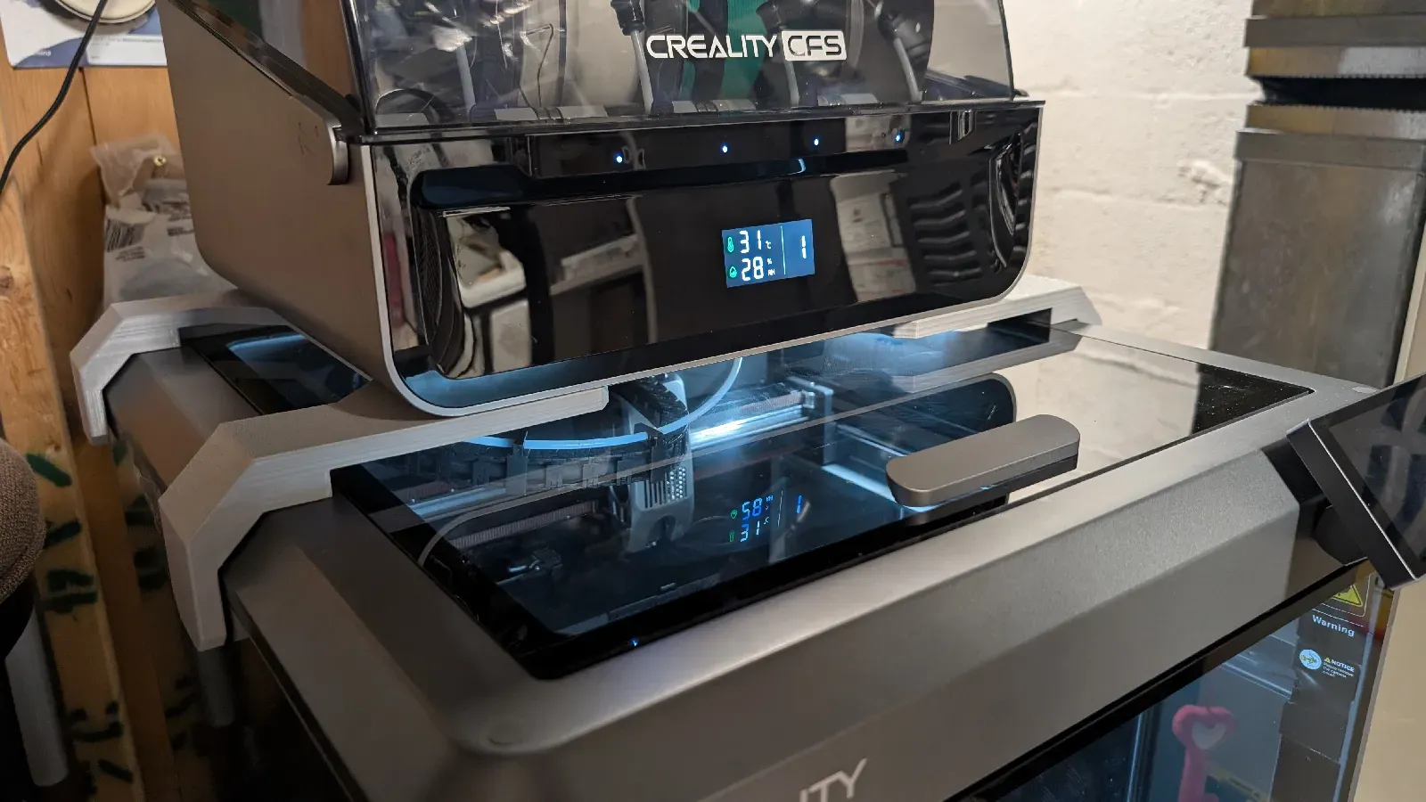K2 Plus CFS Holder - Easier to Print and Stronger