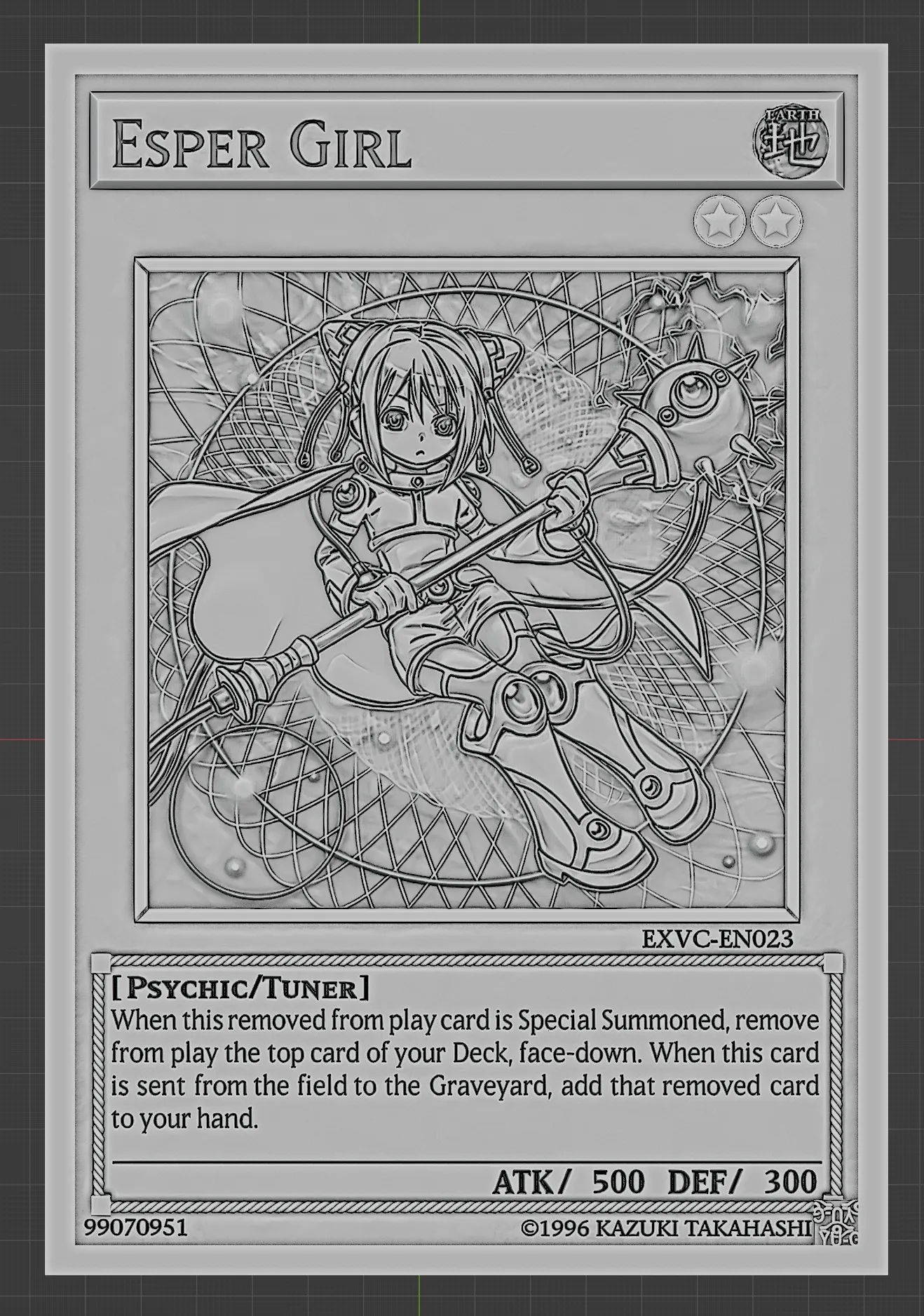 esper girl - yu-gi-oh!