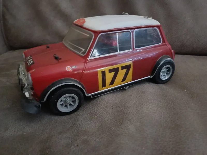 simulazione ruota da 10 pollici tamiya cooper
