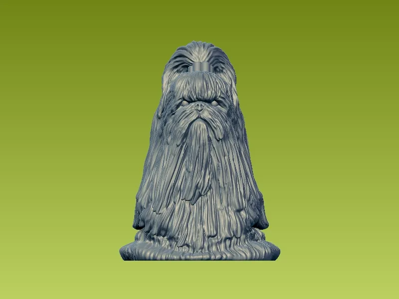 Funko pop Havanese (Dog) statue - 3D print