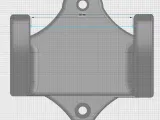 Guitar wall mount-double hook-1