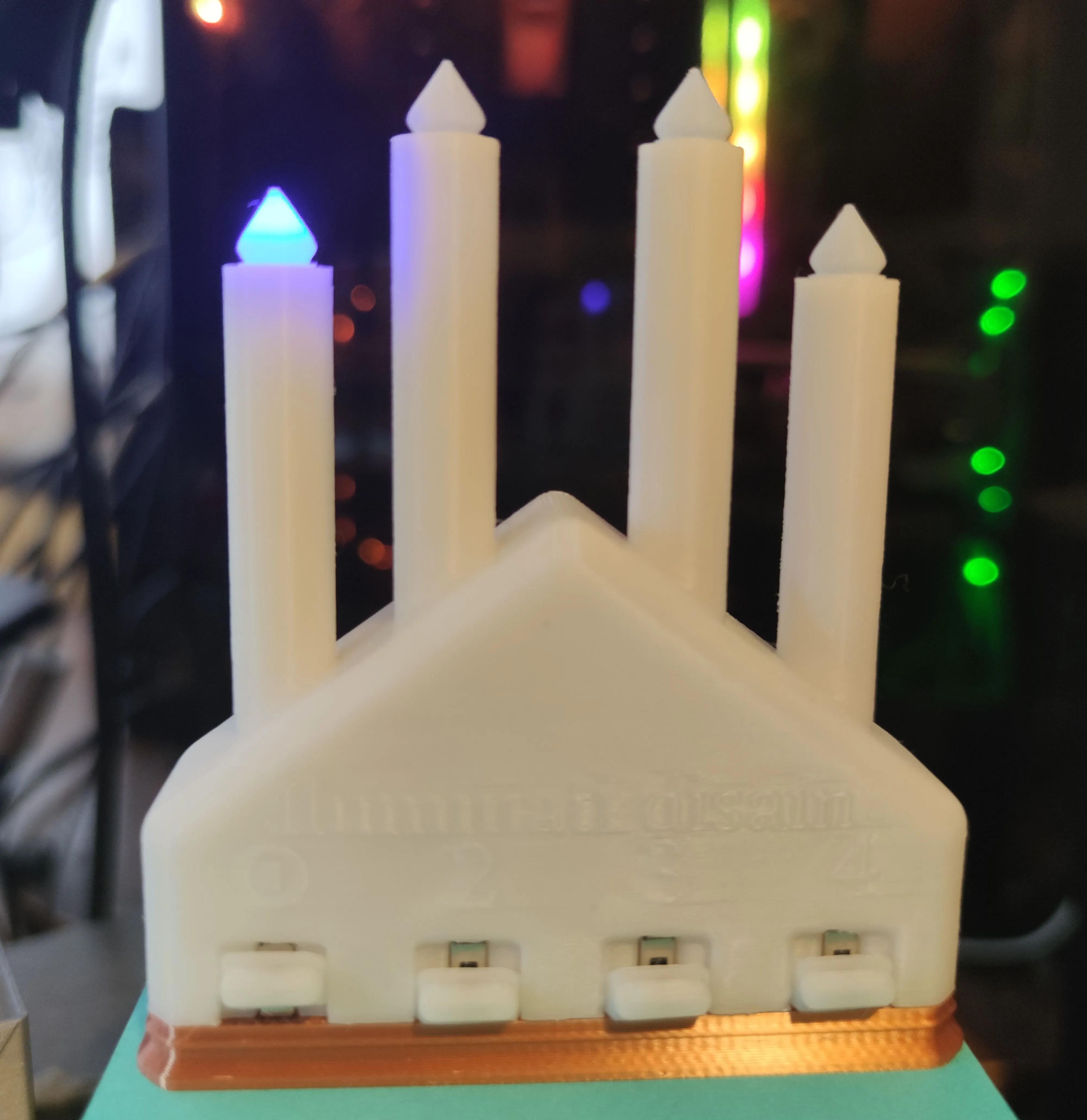 3D Printer Files 3MF File Advent Mini Candles Creality Cloud 3d-printer-files-3mf-file-advent-mini-candles-creality-cloud