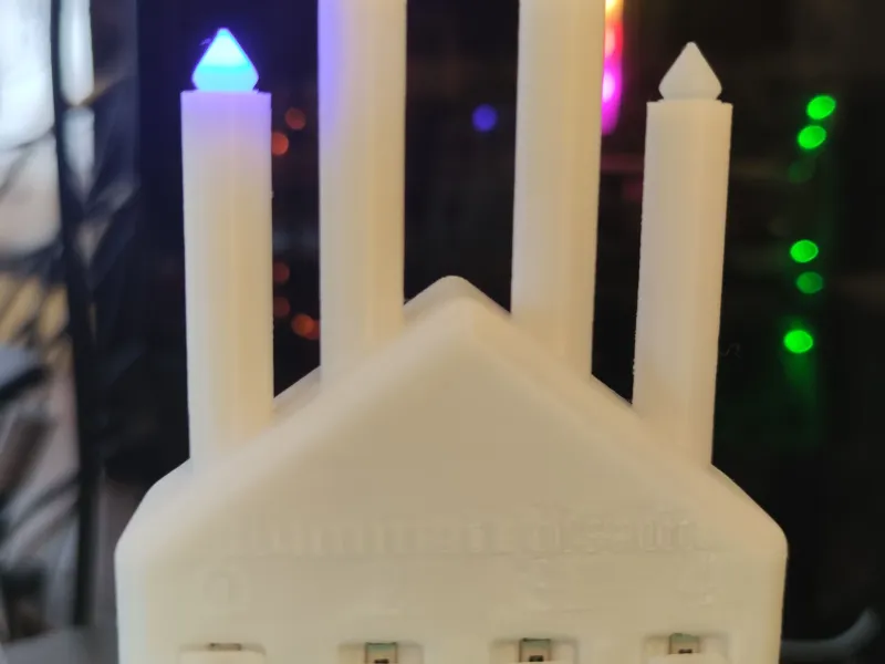 Advent mini candles