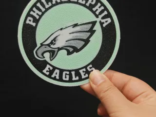 Super bowl Eagles cup coaster